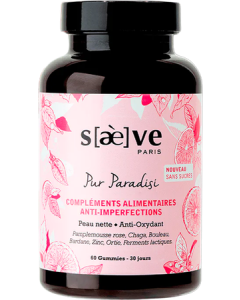 Saeve Pur Paradisi Anti-Imperfections 60 gummies
