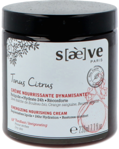 Saeve Tonus Citrus Crème Nourrissante Dynamisante 230ml