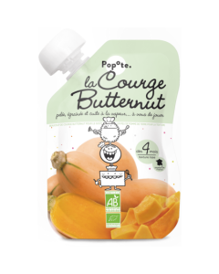 Popote Gourde Courge Butternut Bio 120g