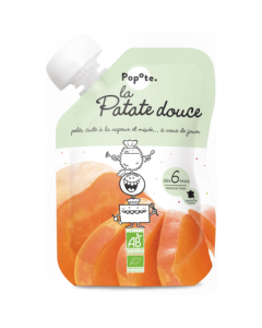 Popote Gourde Patate Douce Bio 120g