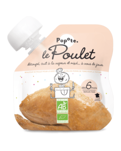 Popote Gourde Poulet Bio 60g