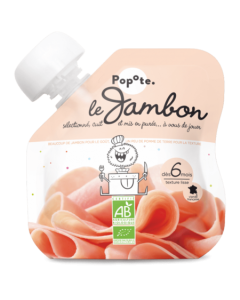 Popote Gourde Jambon Bio 60g