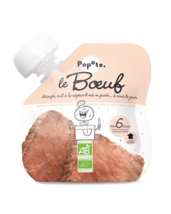Popote Gourde Boeuf Bio 60g