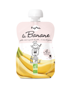Popote Gourde Banane Bio 120g
