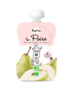 Popote Gourde Poire Bio 120g