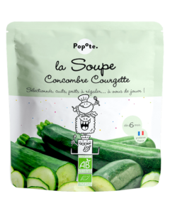 Popote Soupe Concombre Courgette Bio 190g 