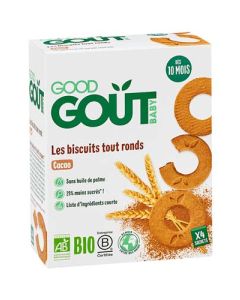 Good Gout Baby Biscuit Tout Rond Cacao Bio 80g