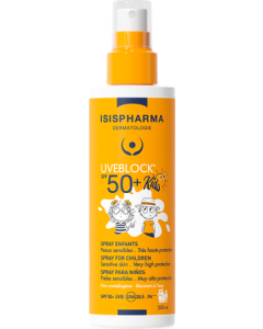 Isispharma Uveblock Spf50+ Spray Enfant Très Haute Protection 200ml