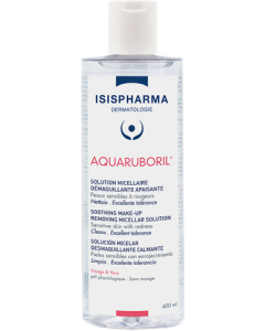 Isispharma Aquaruboril Solution Micellaire Démaquillante Apaisante 400ml