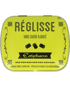 Estipharm Pastille Sans Sucre Reglisse 14g