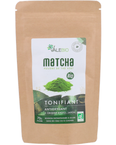 Valebio Super Aliments en Poudre Matcha Bio 70g