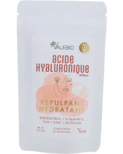 Valebio Nutricosmetique Acide Hyaluronique Gélules x30
