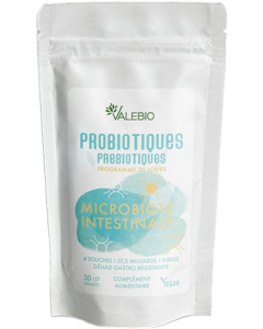 Valebio Probiotiques Prébiotiques Gélules x30