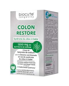 Biocyte Colon Restore 30 gélules