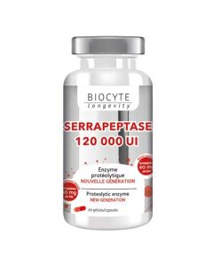 Biocyte Serrapeptase 60 gélules
