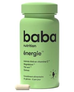 Baba Nutrition Energie Gélules x60