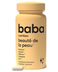 Baba Nutrition Beauté Peau Gélules x60