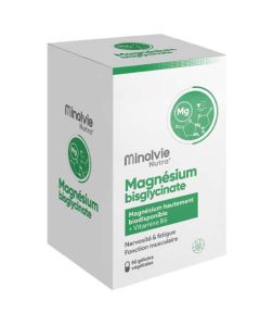 Minolvie Nutra'Magnésium Bisglycinate 90 gélules