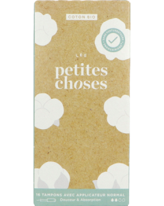 Les Petites Choses Tampon Bio Avec Applicateur Normal x16