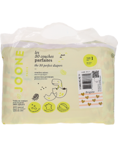 Joone Bébé Couche T1 2/4kg Brigitte x30