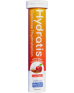 Hydratis Comprimés Effervescents Pomme Cannelle x20