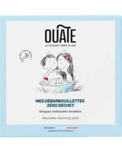 Ouate Débarbouillette Zéro Déchets x7
