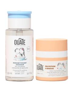 Ouate Mes Soins à Bisous 4-6 ans Ma Potion à Bisous Gelée Hydratante 30ml + Mon Nettoyant Douceur 150ml