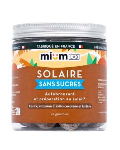 Mium Lab Solaire Sans Sucre Gummies x42