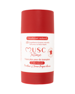 Musc Intime Déodorant Naturel Rose Mystik Roll-On 50g