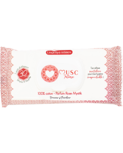 Musc Intime Lingettes Intimes Rose Mystik x30