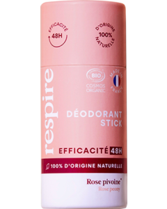 Respire Déodorant Stick Rose Pivoine 50 g