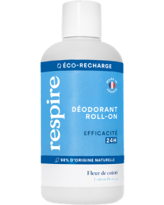 Respire Recharge Déodorant Roll On Fleur De Coton 150ml