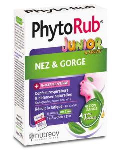Nutreov Physcience PhytoRub Junior & Adulte 10 Sachets