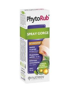 Nutreov Phytorub Spray Gorge Flacon 20 ml