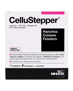 NHCO Santé Minceur CelluStepper 56 gélules + 56 capsules