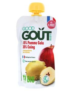 Good Gout Baby Gourde Pomme Coing Bio 120g