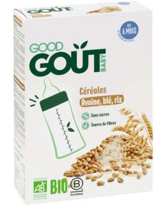 Good Gout Baby Avoine Ble Riz Bio 200g