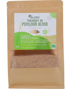 Valebio Super Aliments en Poudre Psyllium Blond Bio 350g