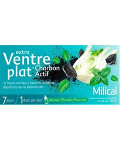 Milical Extra Ventre Plat Menthe Poivrée 10ml X7
