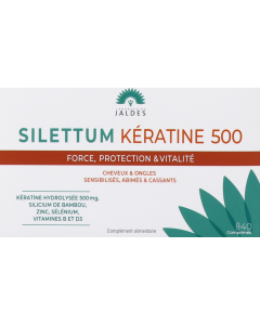 Jaldes Silettum Kératine 500 Comprimés x40