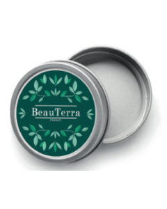 Beauterra Boîte Métallique de Transport pour Savon