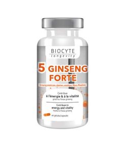 Biocyte 5 Ginseng Forte 40 gélules