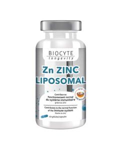 Biocyte ZN Zinc Liposomal 60 gélules