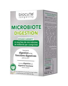 Biocyte Microbiote Digestion 20 comprimés