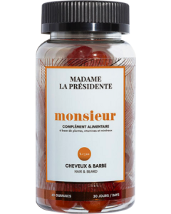 Madame La Présidente Monsieur Barbe Et Cheveux Gummies 60