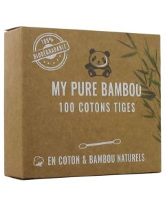 My Pure Bamboo Cotons Tiges x100 