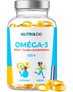 Nutri&Co Oméga 3 Gélules x120