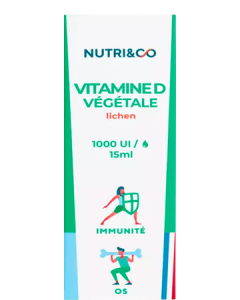 Nutri&Co Vitamine D Végétale Gouttes 15ml