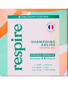 Respire Shampoing Solide Lait d'Amande 75 g