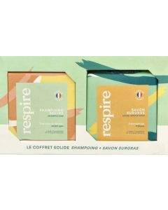 Respire Coffret Shampoing Solide + Savon Surgras Solide